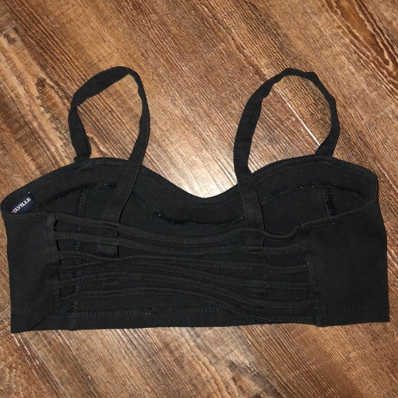 Brandy Melville | OS | Black Bralette - Picture 3 of 8